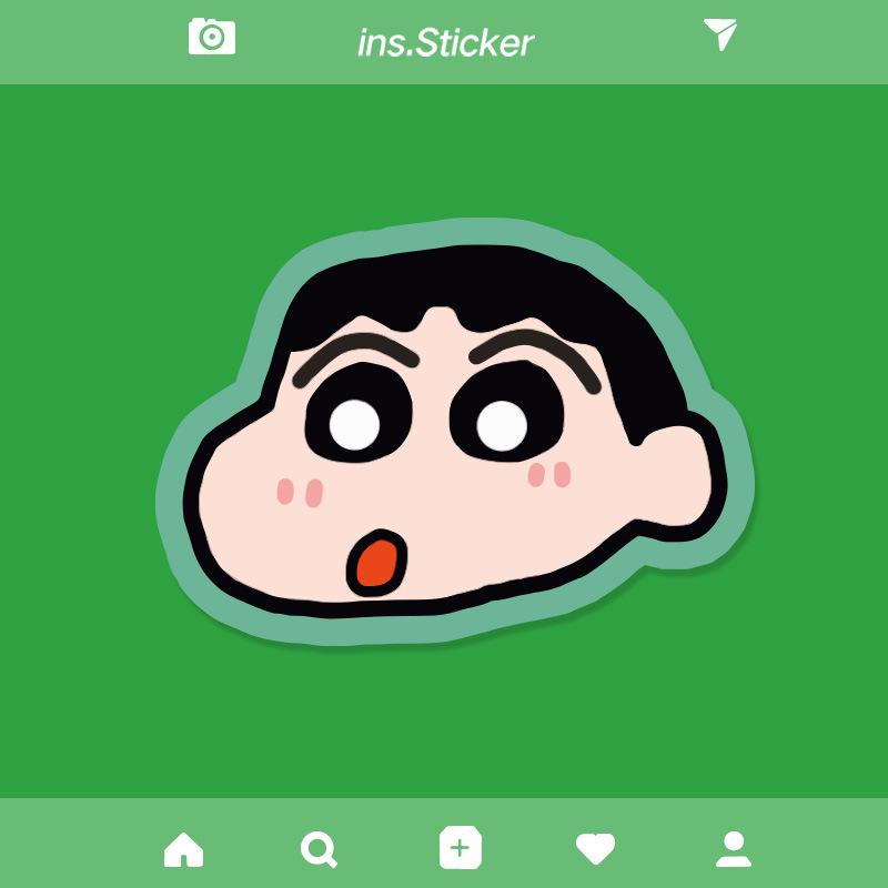 Shin-chan Irregular Anti-Slip Rubber Mouse Pad - Cute Cartoon Design for Office & Gaming