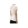 Adidas Solid Color Quick-Dry Sports Polo Shirt Women Tops White DV2254
