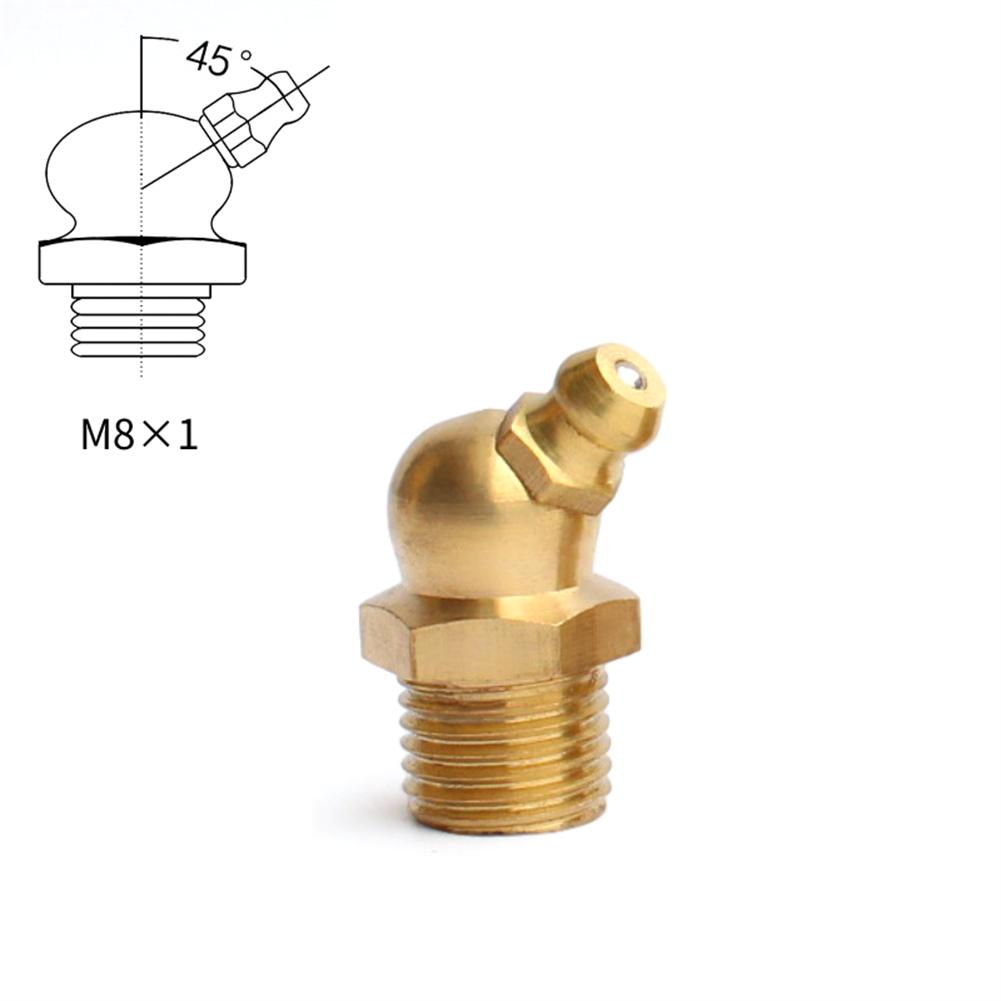 Grease Gun Coupler 10000 PSI NPTI/8 High Pressure Grease Nozzle Oil Pump Car Syringe Lubricant Tip Repair Accessories Lubricant