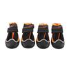 4 Stk. Wasserfeste Hundestiefel Rutschfest Verstellbar Abriebfest Warme Winterhundeschuhe für Große