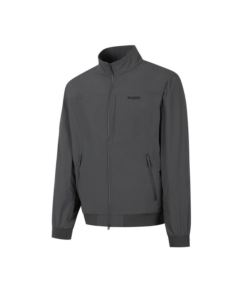Discovery Expedition Men'S Freshvent 2.0 Wilbur High-Neck Blouson Jacket (D/Grey)