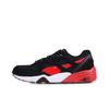 R698 Block Divatos Alkalmi Alacsony Szárú Életmód Cipő Unisex Sneakerek Fekete Piros 360030-02