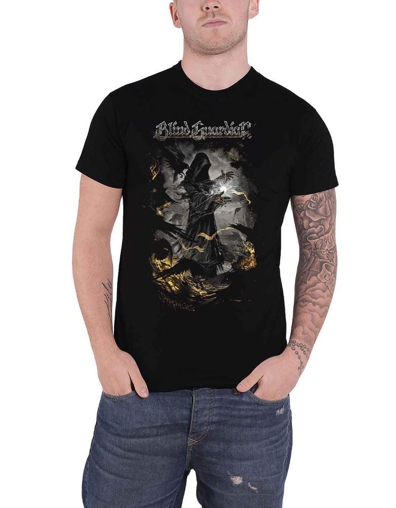 Blind Guardian T Shirt Prophecies Band Logo new Official Mens Black Unisex T-Shirt XXXXL