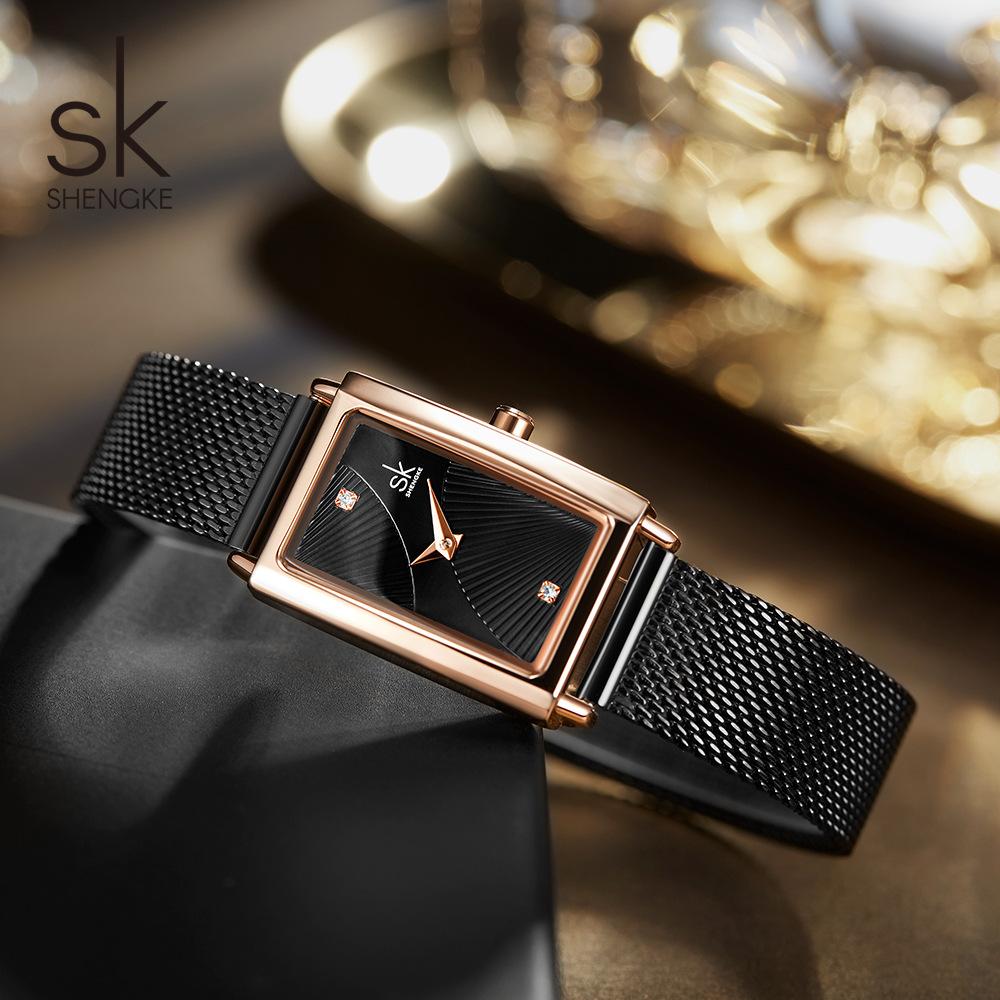 Dameshorloge Dames Niche Premium Gevoel Klein Vierkant Horloge Eenvoudig Zakelijk Horloge Horloge Waterdicht Horloge Dameshorloge