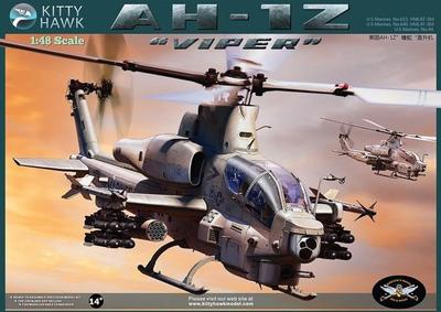Kitty Hawk Modell Viper Plastikmodell KH80125 1/48 AH-1Z (Hubschrauber)