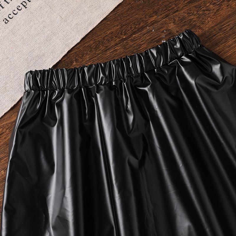 Flickors Mode Set Höst Barns Söt Rosett Långärmad Topp och Kjol Tvådelat Set