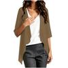 Women Lightweight Chiffon Cardigan Open Front Loose Fit Summer Half Sleeve Casual Outerwear Top for Outdoor