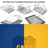 Club Atletico Boca Juniors2 Flannel Pattern Square Carpet,Area Rug,Carpet Rug for Living Room Bedroom Sofa Playroom Decor,Non-slip Floor Mat
