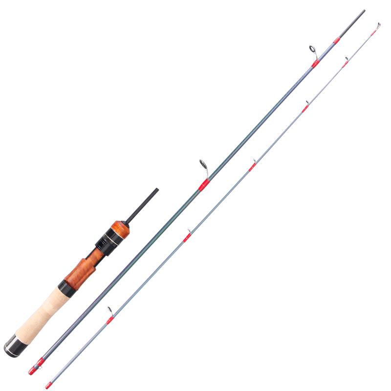 PURELURE TROTA Baitcasting BFS Finesse System UL Spinning Casting Fishing Rod Carbon Fiber 3 Pieces 1.40-1.53m 1-7g Trout Rod