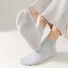 7 Pairs Men Cotton Socks White Black Short Socks For Men Funny Socks Set Summer Ankle Socks Man