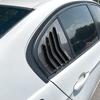 For BMW 3 Series E90 320i 330i M3 2005-2013 ABS Plastic Rear Window Quarter Louver Cover Side Vent Trim Car Adhesive Accessories