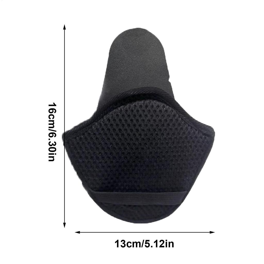 Motorcycle Helmet Earmuffs Detachable Wind Blocks Helmet Ear Muffs 1 Pair Durable Winter Warm Windproof and Noise Reduction