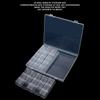 Transparenter Organizer Nail Art Behälter Perlen Organizer Nail Art Aufbewahrungsbox Multifunktionale Aufbewahrungsbox mit kleinen Fächern