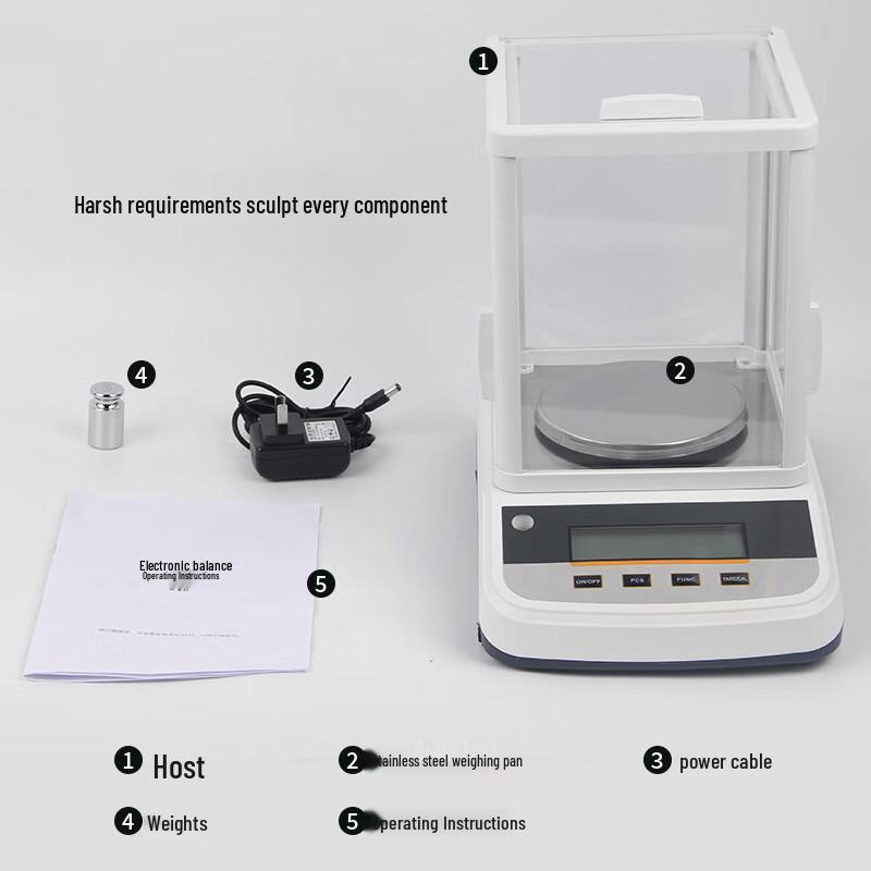 High-Precision Electronic Analytical Laboratory Balance