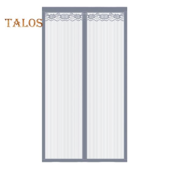 

Магнитная сетка для двери, защищающая от комаров, сетка для двери с магнитами, автоматическая сетка для закрытия двери с ремнем для хранения вещей для спальни на балконе S серый