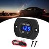 Digital Voltage Gauges for Automotive Use 12V/24V System with Clear Color LED Display & Simple Plugs Play Setups for Car