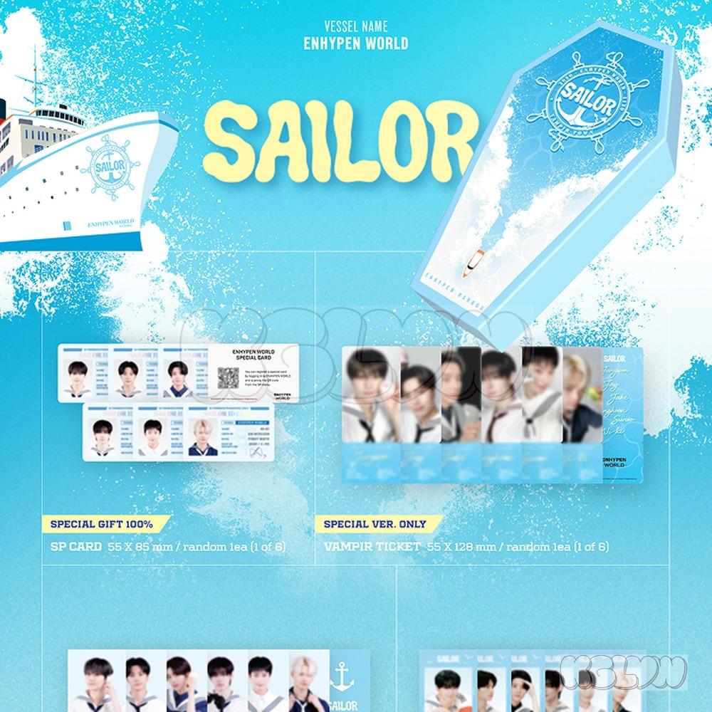 [Pre-order] ENHYPEN [WORLD COUPON CARD COLLECTION] SAILOR SPECIAL ver Official K-POP Goods