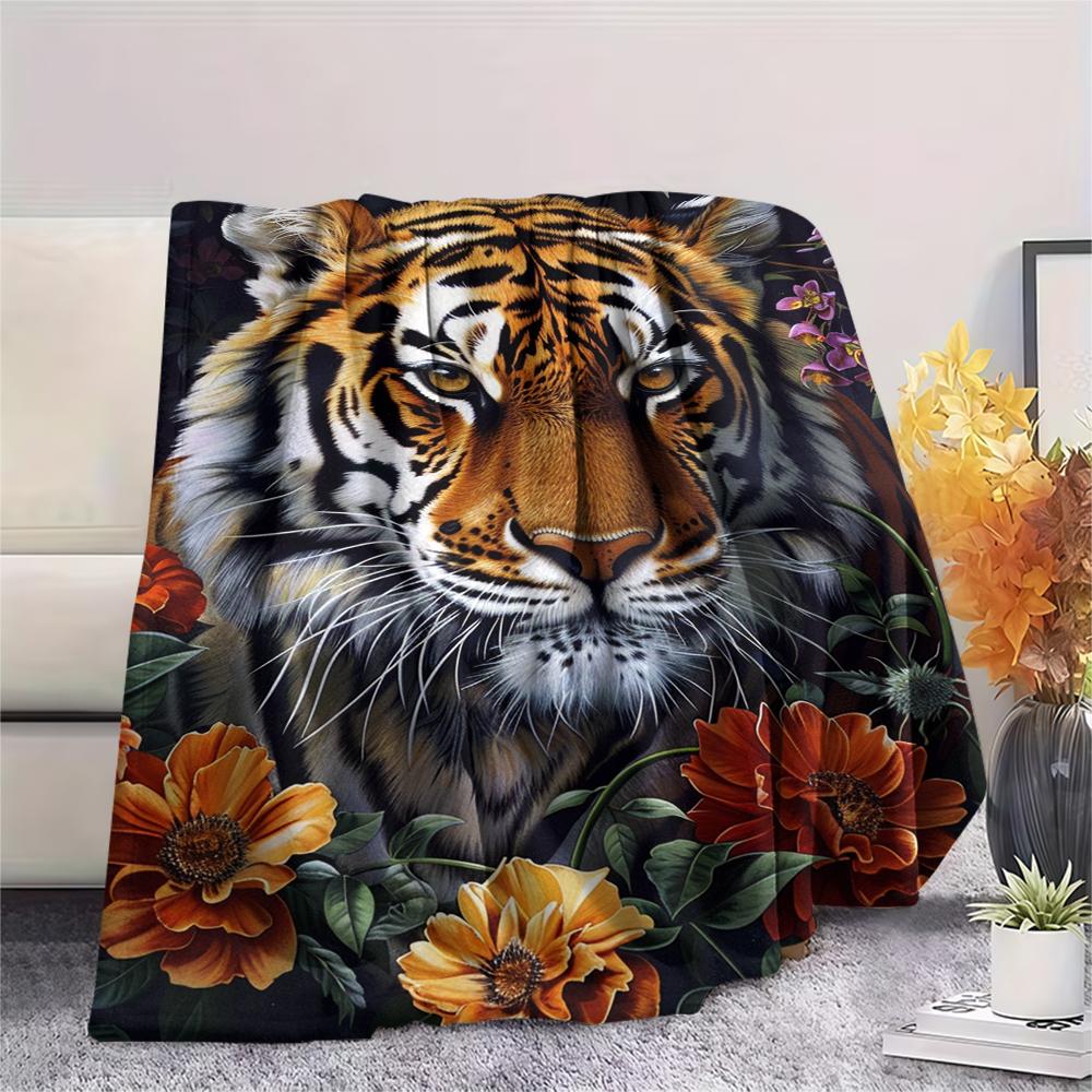 1 Peça Manta de Flanela com Estampa de Desenho Animado, Alta Qualidade Confortável para Todas as Estações, Decoração de Casa, Calor e Conforto, Perfeita para Presente de Natal Aniversário