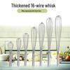 Stainless Steel Wire Egg Beater & Kitchen Mixer Stick for Baking and Mixing