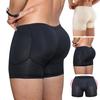 Men Underpants Breathable Pad Filling Shapewear Thick Fake Butt High Elastic Butt Lifted