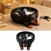 Desktop-Dekoration 3D-gedruckte Dackel-Aufbewahrungsschale, Harz-Hundeform-Organizer für Schlüssel Schmuck, Münzhalter Schälchen für Kleinkram, Niedlich