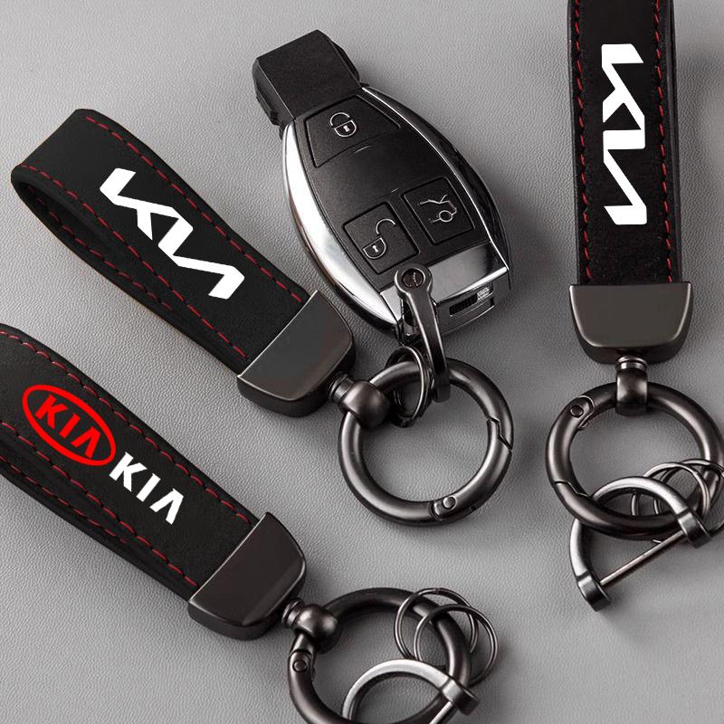 Car Smart Key Chain Auto Remote Key Ring Accessories For KIA K3 Sportage Carnival K5 Seltos Pegas KX1 EV5 Sonet EV6 K4 EV3 Ceed gbnkr30