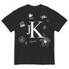 BTS Jung Kook JK Graphics Unisex Shirt Kpop Boy Band 2026 Summer New Cotton Men's Women's Streetwear Tshirt Fan Gift