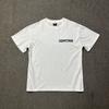 Unisex Übergroßes Baumwoll-Grafik-T-Shirt Lockerer Schnitt Rundhalsausschnitt Kurzarm T-Shirt Herren Damen Freizeit