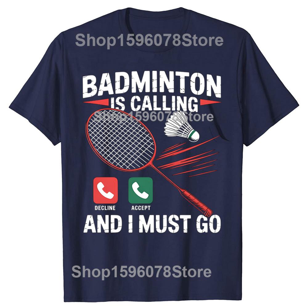 

Badminton Joke Funny Badminton Player Graphic Tshirts Unisex Womens Fashion Casual Tshirt 100 Cotton Loose Oversized T Shirt S