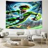 Superhero Cityscape Adventure Tapestry, Unique Design Tapestry, Wall Decor for Bedroom,Livingroom, Playroom,Heartwarming Fan Holiday Gifts