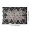 Halloween Spider Web Lace Tablecloth Simple Black Haunted House Skull Pumpkin Table Cloth for Party Home Decoration Table Decor