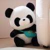 Kawaii Panda Plush Toys Stuffed Panda with Backpack Plush Pillow Birthday Christmas Decor Gift for Children Girls
