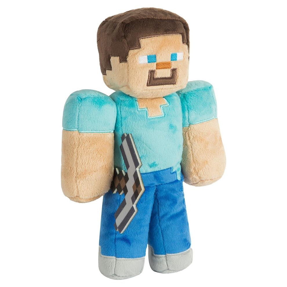 Peluche - Minecraft - 12" Steve Bambola Morbida Giocattoli j7178