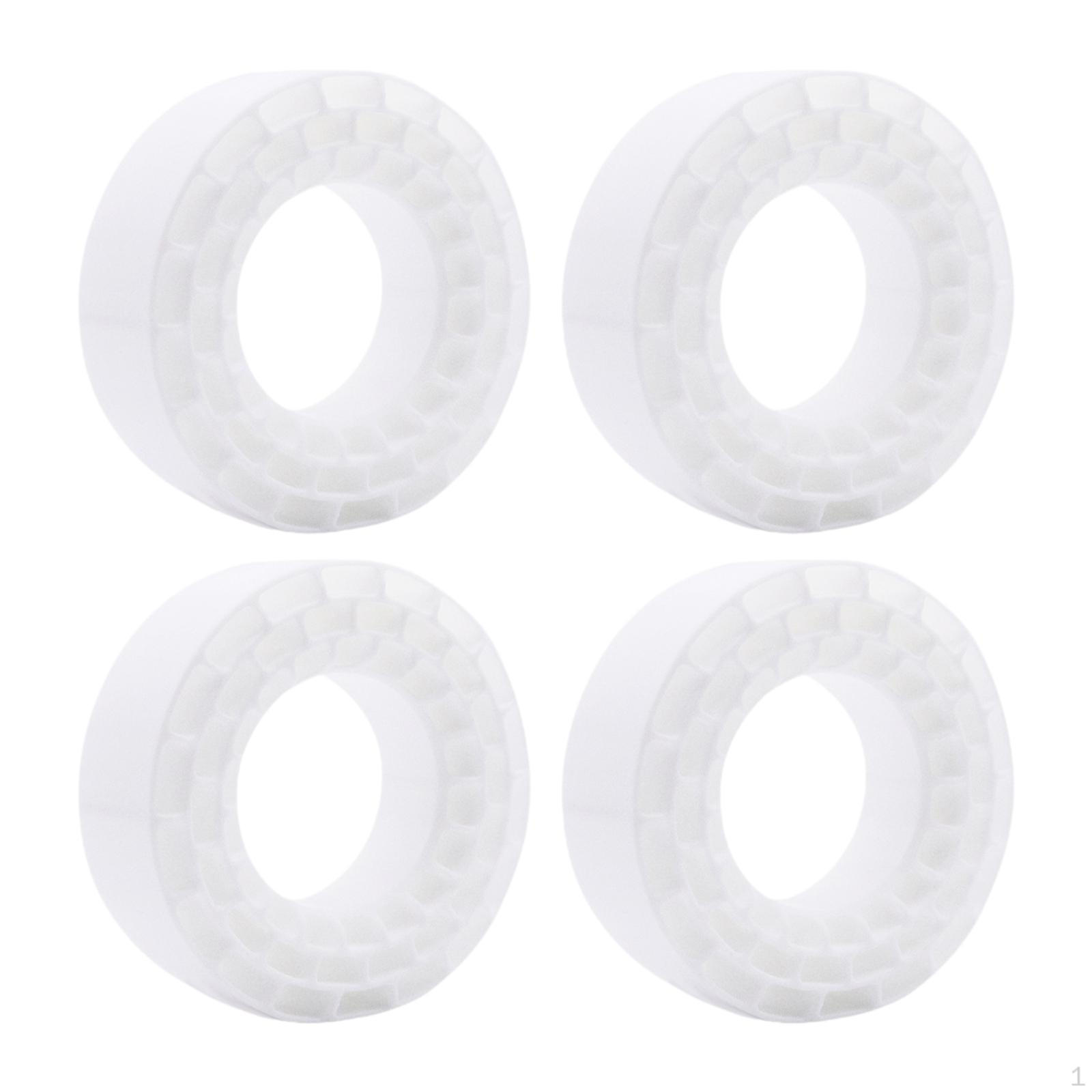 

4Pcs Tire Inserts for 1/10 RC Crawler Trucks 1 10 Scale Accessories, Replaces 1:10 Car Part
