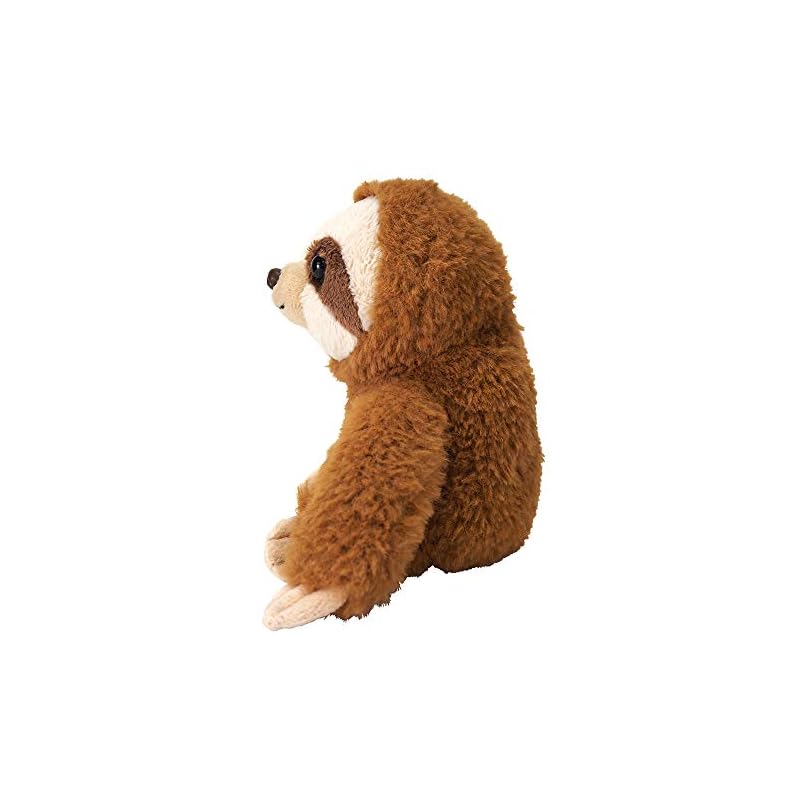 SunLemon Fluffy Sloth Plush Toy, Small, 16 X 15 X 9 Cm, Animal, P-6182