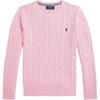 Polo Zopfmuster Pullover Mit Kleiner Pony Stickerei Kinderpullover 323702674-511