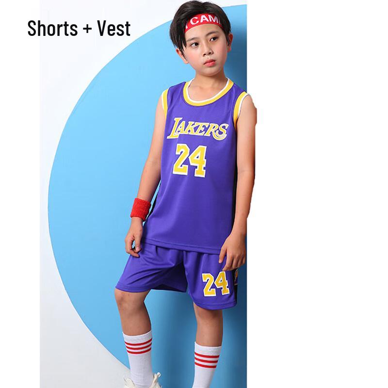 Xurin Kids Kobe Bryant Basketball Jersey Set