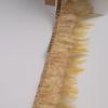 10Meters Hackle Feather Trim Rooster Neck Feather Ribbon Pheasant Feathers Fringe for Crafts Accessories Sewing Decoration