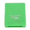 16MB High Speed Game Memory Card FMCB1.966 Professional Game Accessories for Playstation 2Green