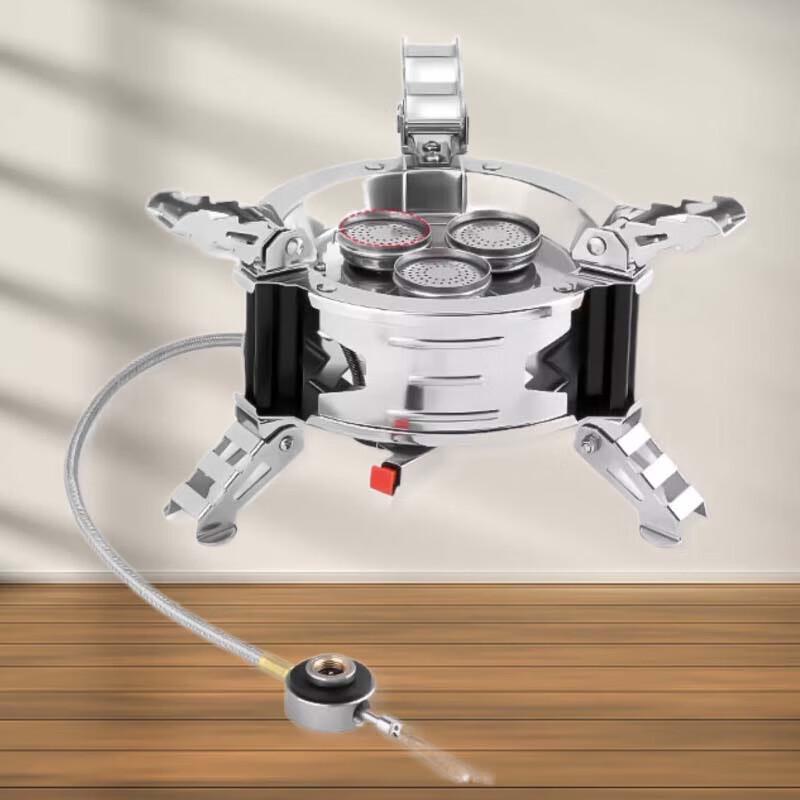 Portable Windproof Camping Gas Stove Kit