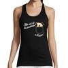 Tank Top - Where Is the Little Hen - Kadoc - Cotton - Round Neck - Black