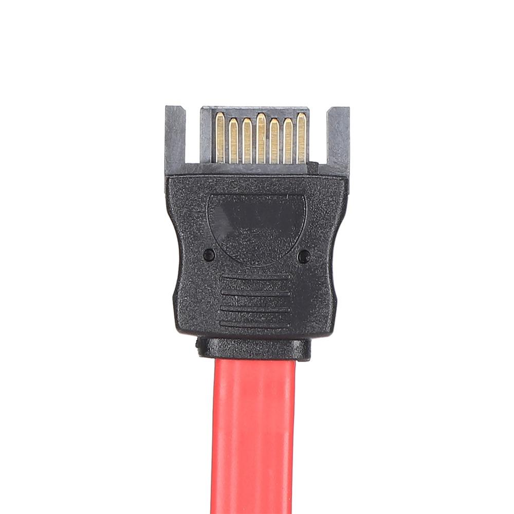 10PCS Durable 7Pin SATA Cable 50cm Length High Speed SSD Data Cable SATA Extension Cable External Hard Disk
