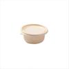 Biodegradable Corn Starch Round Food Containers