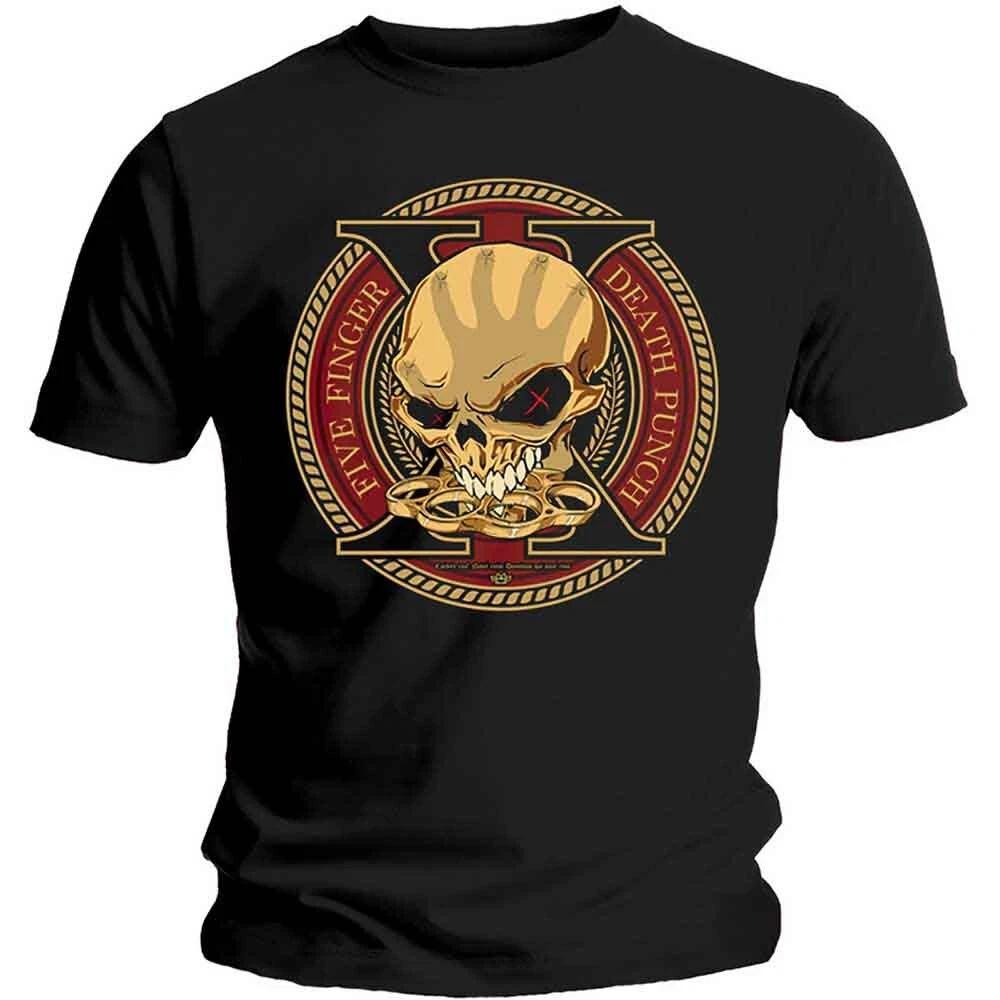 Five Finger Death Punch Decade of Destruction T-Shirt Black New XXXL