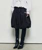 Nigaennikol Butterfly Volume Balloon Skirt_Black