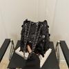 High-value sequined chain bucket bag bag women's new fashionable shoulder bag delivery messenger bag