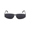 Celine Logo Design Metal Square Sunglasses Men Sunglasses Black CL40325U14A