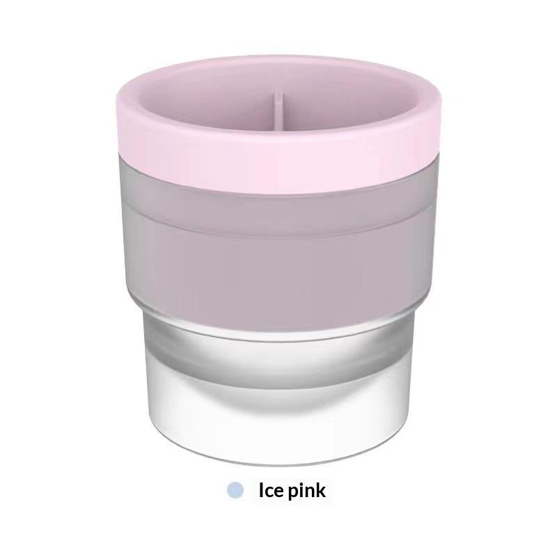 10Pcs Silicone Round Ice Hockey Mold Maker Large Spherical Ice Cube Grinder Suitable For Bar Home Kitchen Supplies