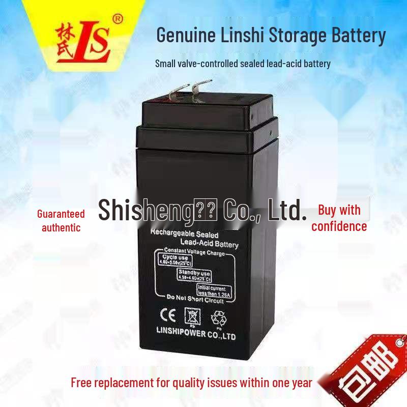 Universal 4V Battery for Electronic Scales - Free Shipping - Compatible with Household & Commercial 4Ah, 4.5Ah, 5Ah Models