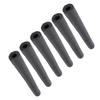6pcs Foam Pipe Covers Black   Spiral Cuttable Multi Purpose Pipe Insulation Foam Tube for Swimming Pool Handle Water Pipe Exercise Machine Handle